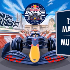 Red Bull F1 Mumbai showrun on March 12, 2023